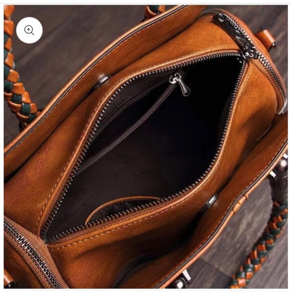 Xidibaoluo Faux Leather Purse color Brown Bag - Picture 9 of 9